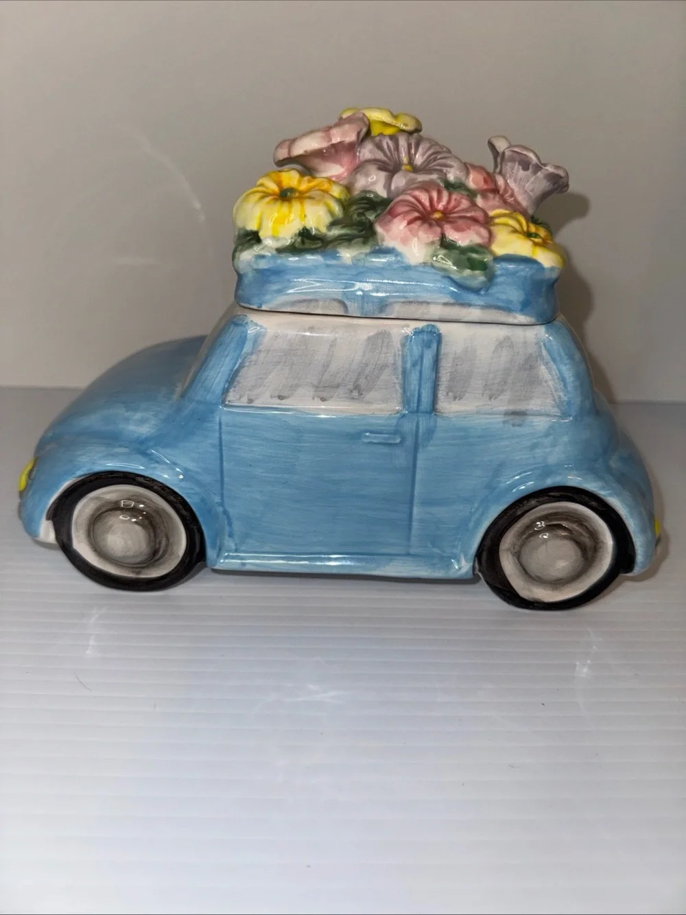 Maxcera Spring Collection Flower Car Cookie Jar